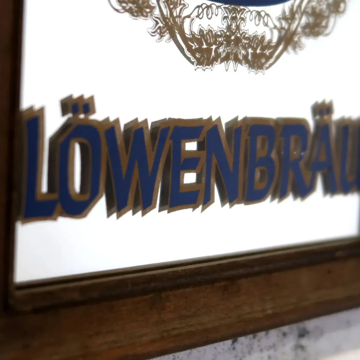 LOWENBRAU ビンテージ パブミラー