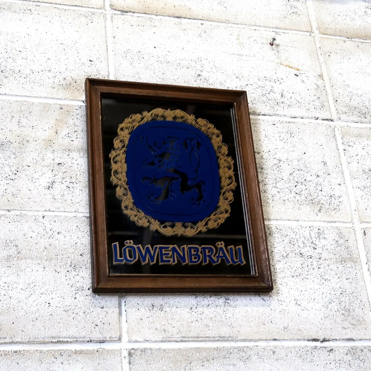 LOWENBRAU ビンテージ パブミラー