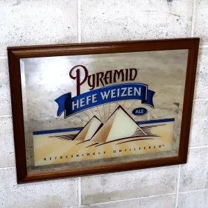 PYRAMID HEFE WEIZEN ビンテージ パブミラー