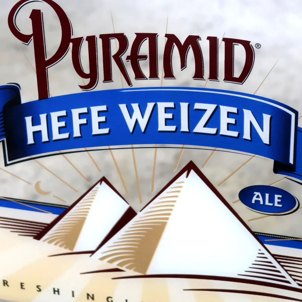 PYRAMID HEFE WEIZEN ビンテージ パブミラー