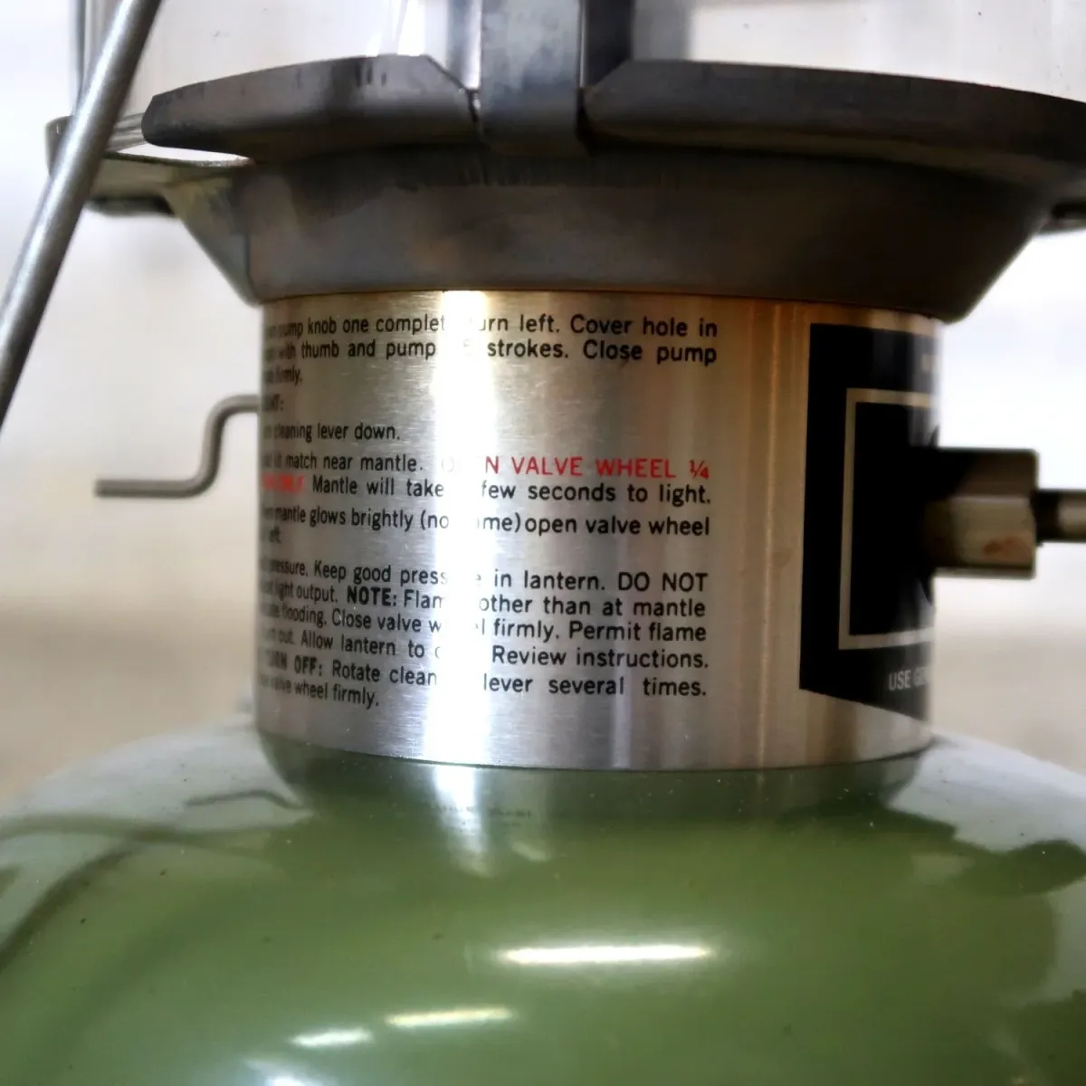 1976年製 SEARS ビンテージ ランタン MODEL72325 箱付き