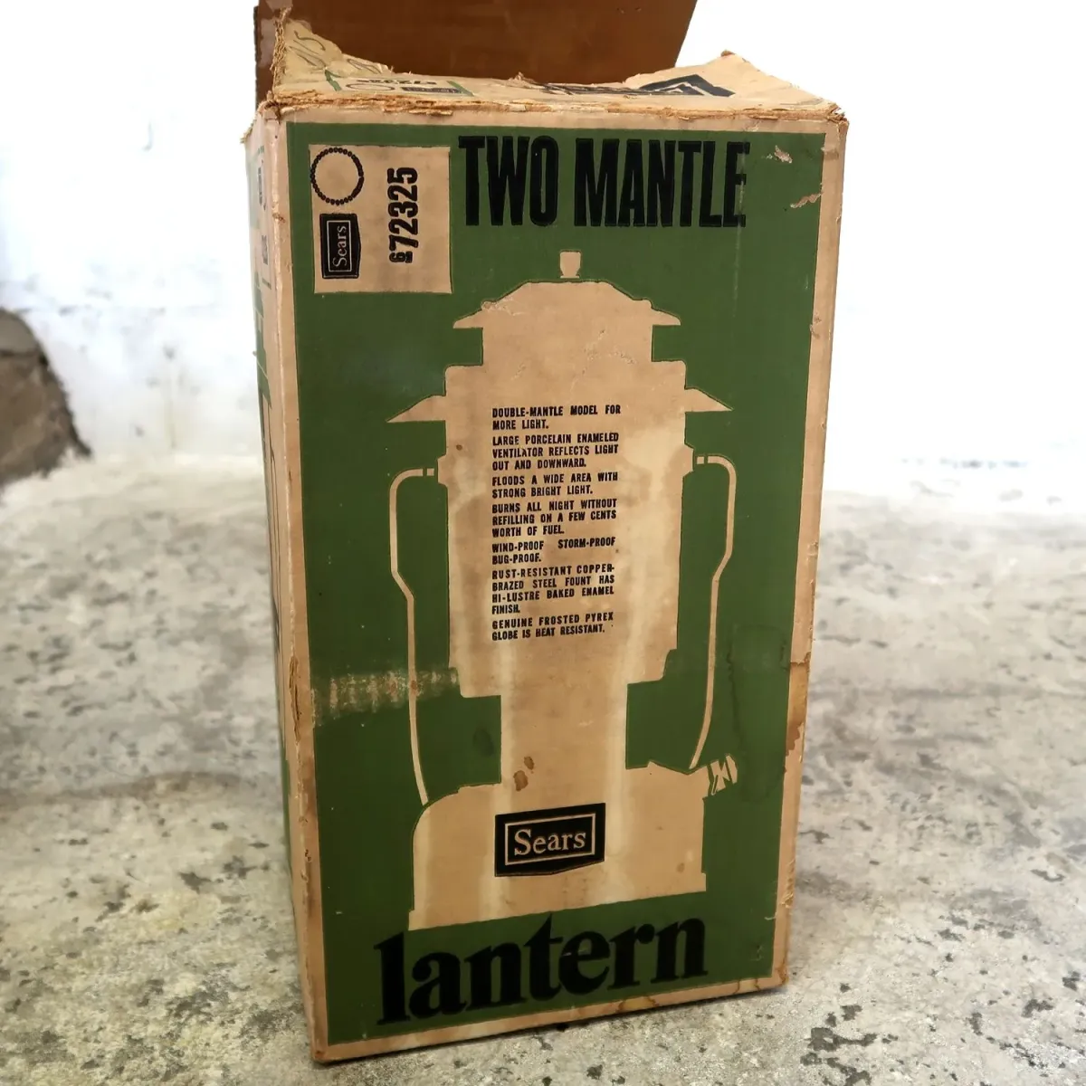 1976年製 SEARS ビンテージ ランタン MODEL72325 箱付き