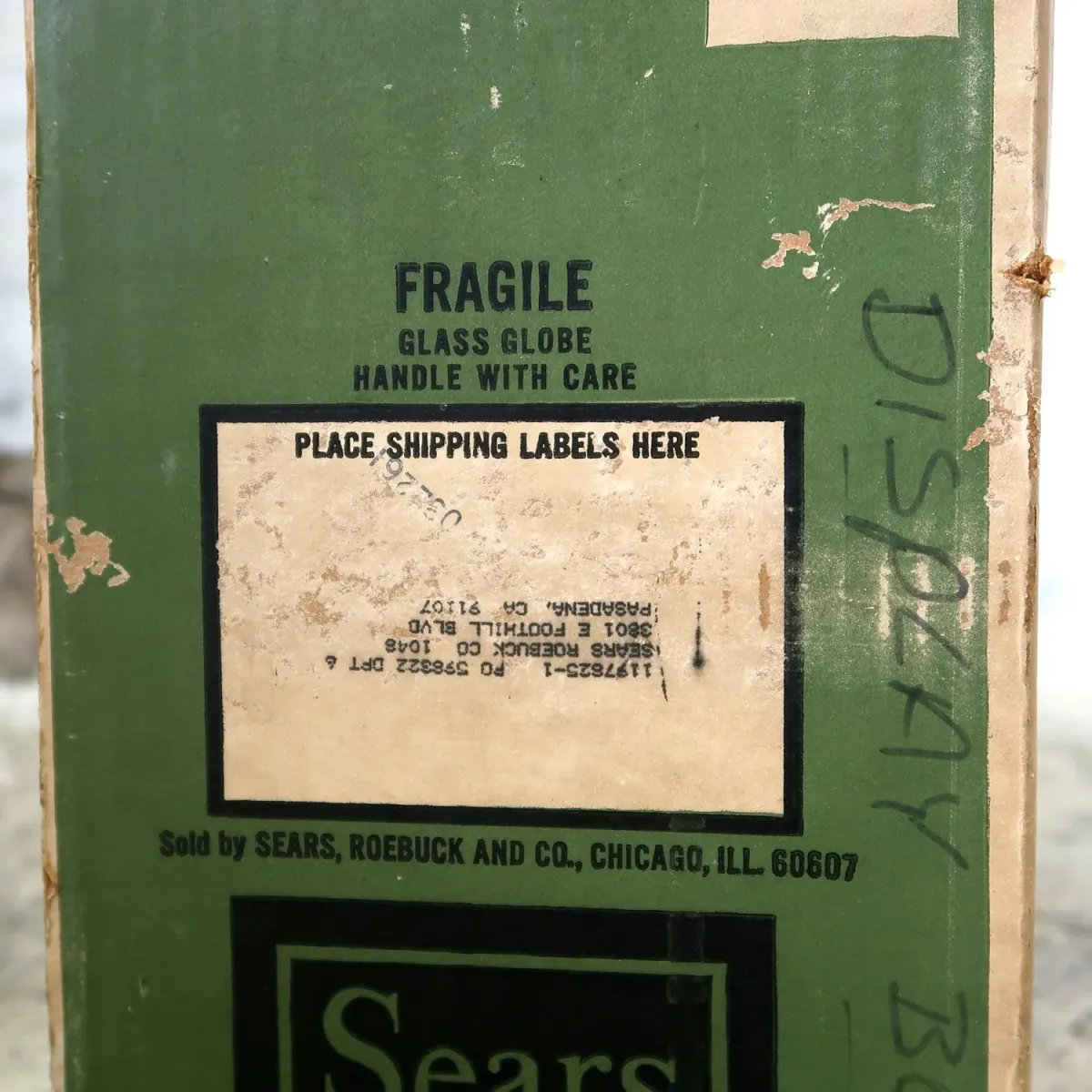 1976年製 SEARS ビンテージ ランタン MODEL72325 箱付き