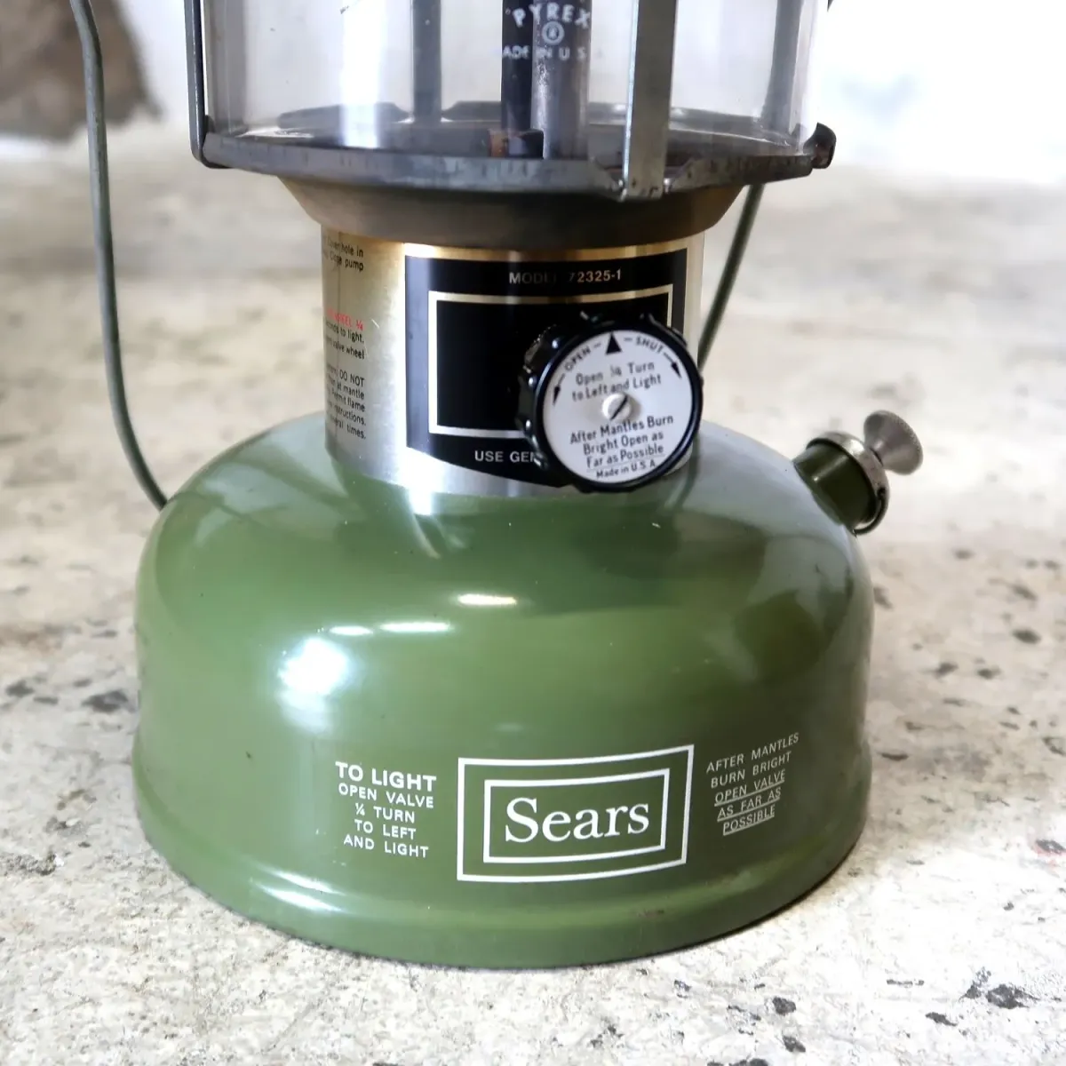 1976年製 SEARS ビンテージ ランタン MODEL72325 箱付き