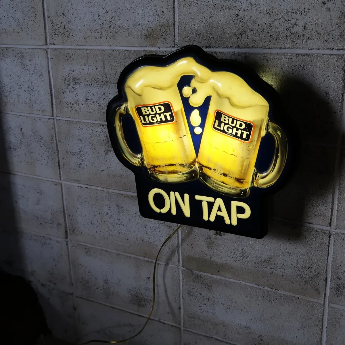 BUD LIGHT ビンテージ ライトサイン