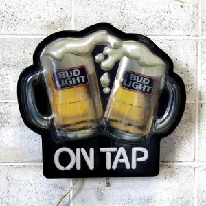BUD LIGHT ビンテージ ライトサイン