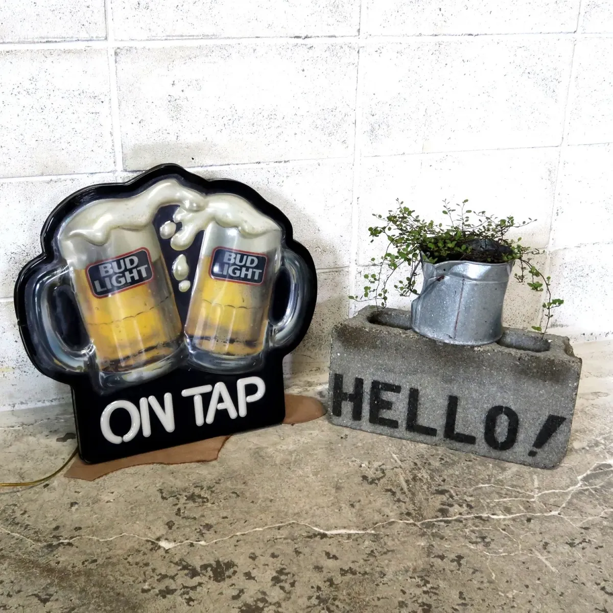 BUD LIGHT ビンテージ ライトサイン
