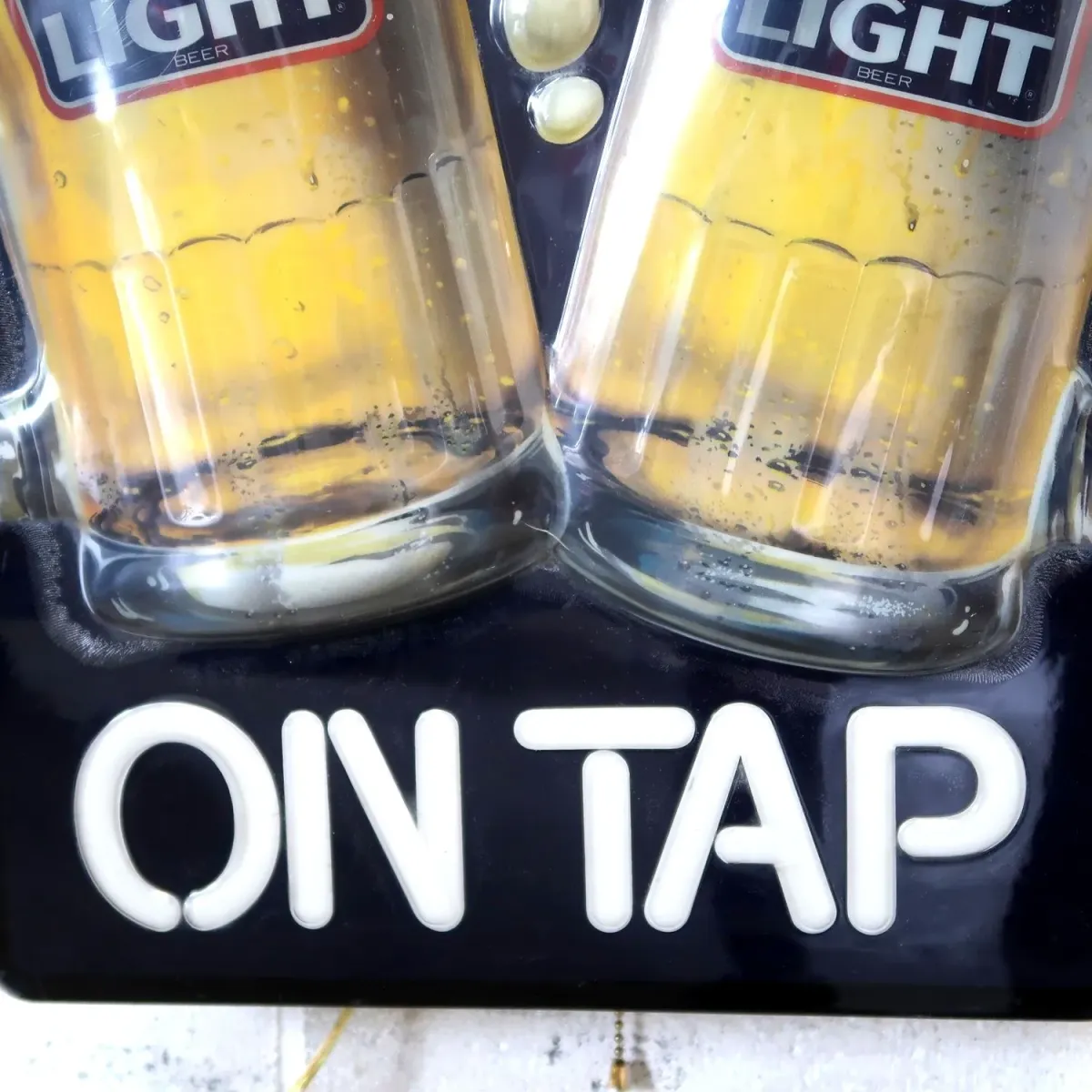 BUD LIGHT ビンテージ ライトサイン