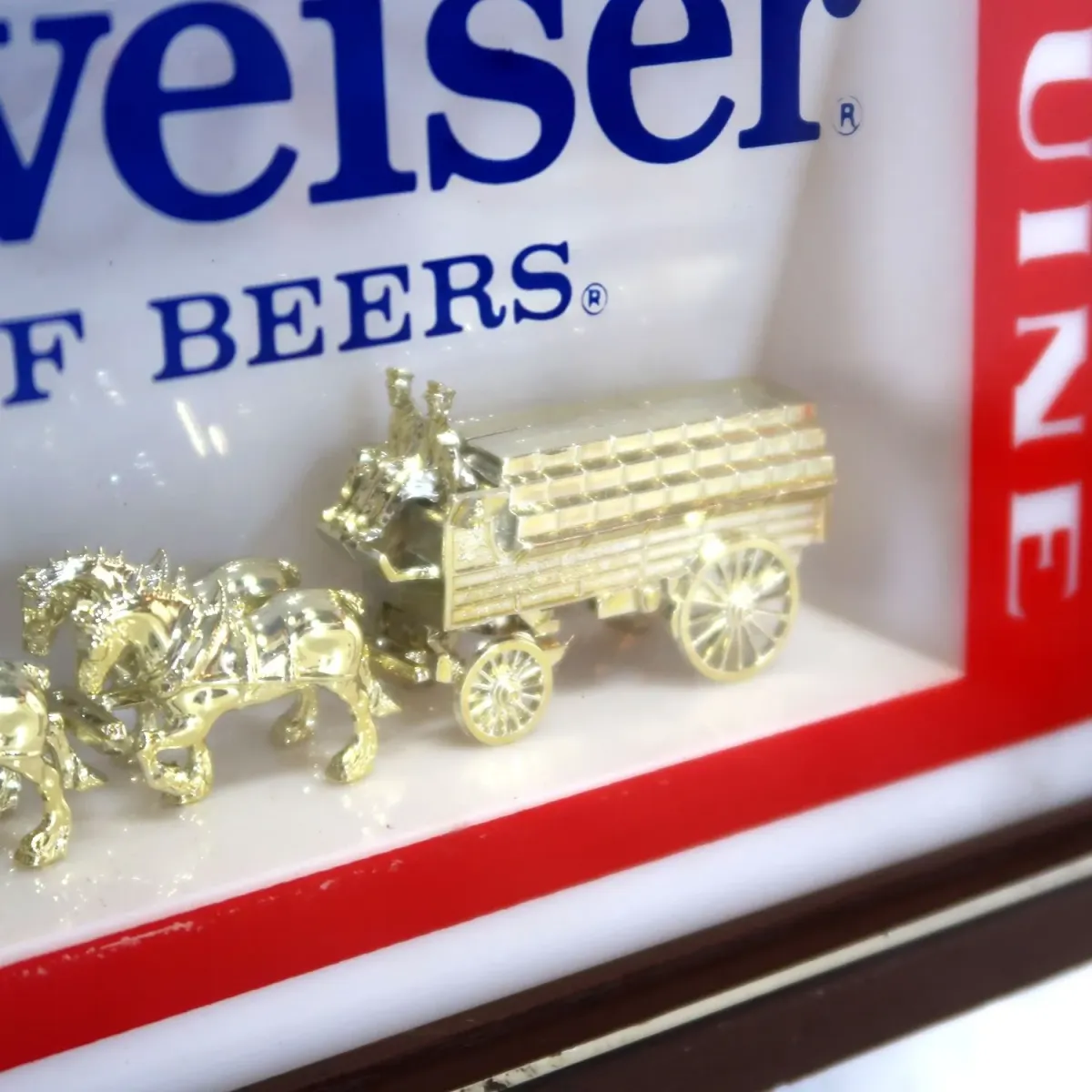 Budweiser ビンテージ ライトクロック