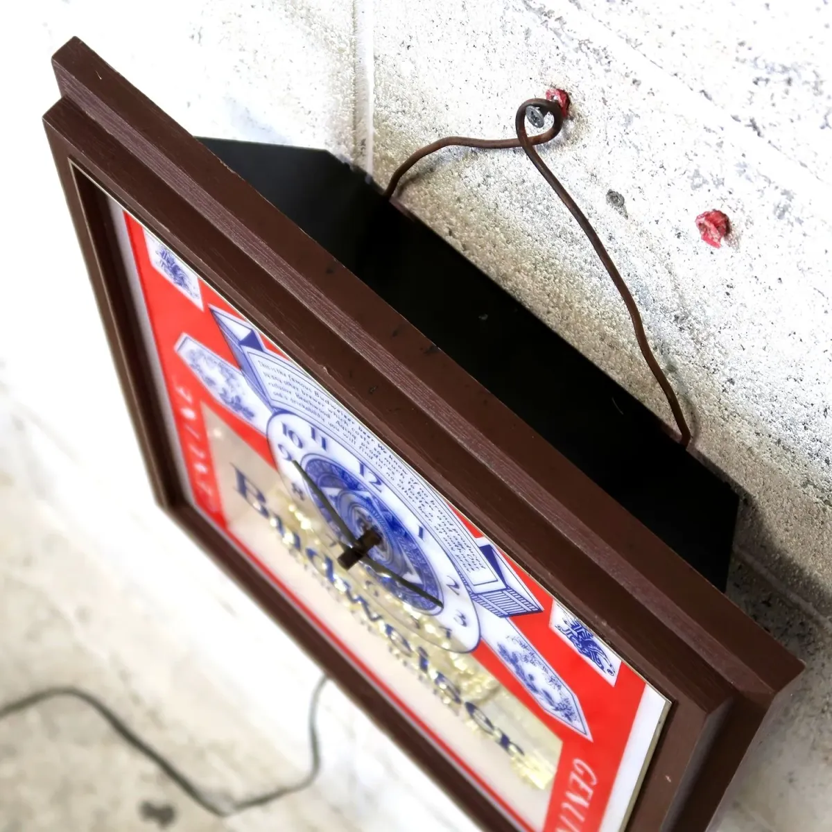 Budweiser ビンテージ ライトクロック