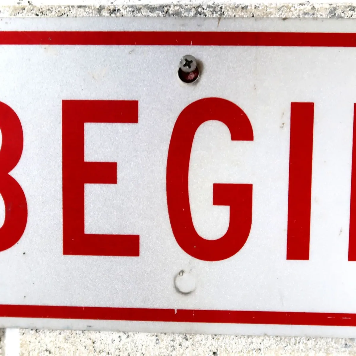 BEGIN ロードサイン