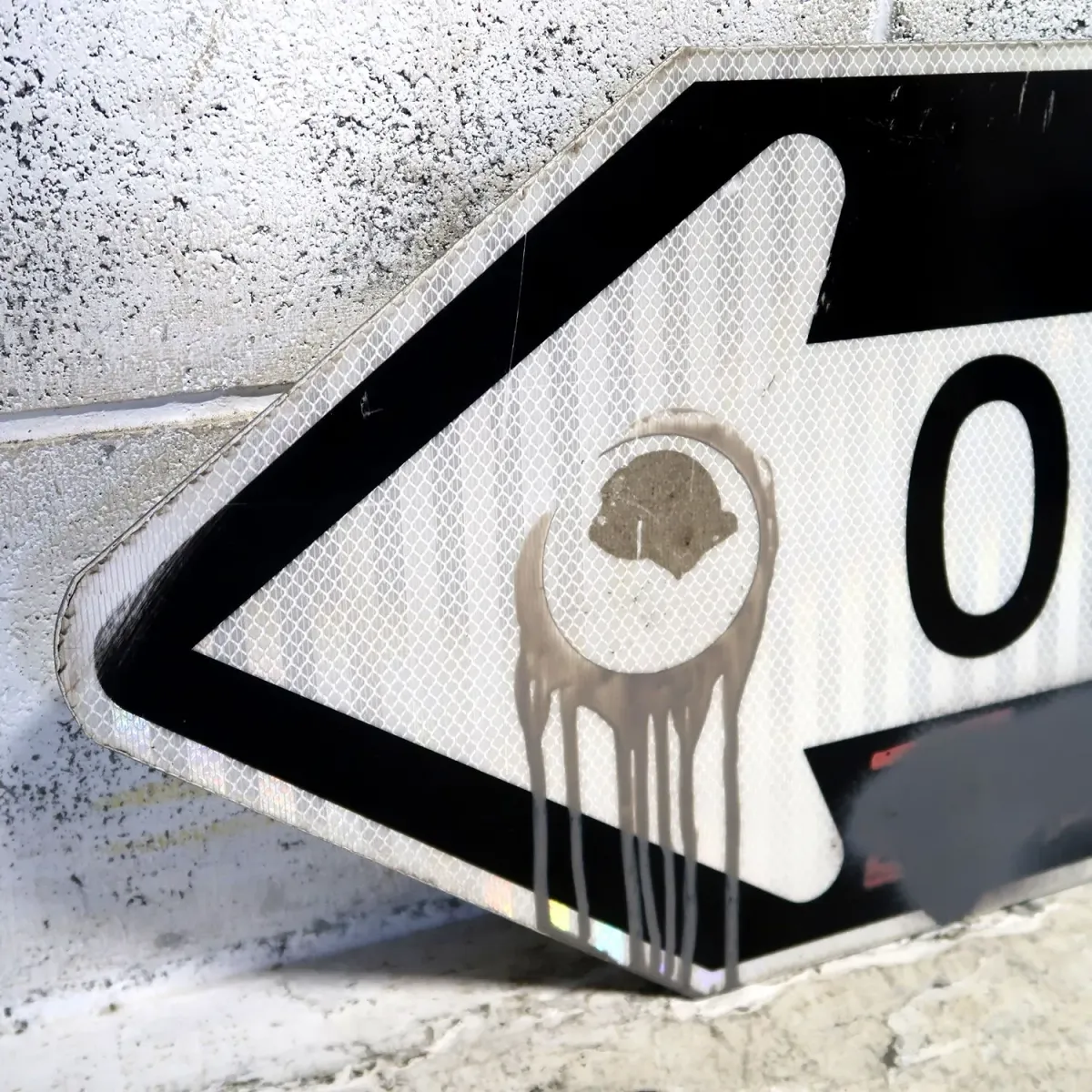 ONE WAY ロードサイン