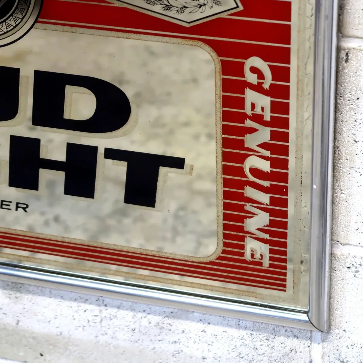 BUD LIGHT ビンテージ パブミラー