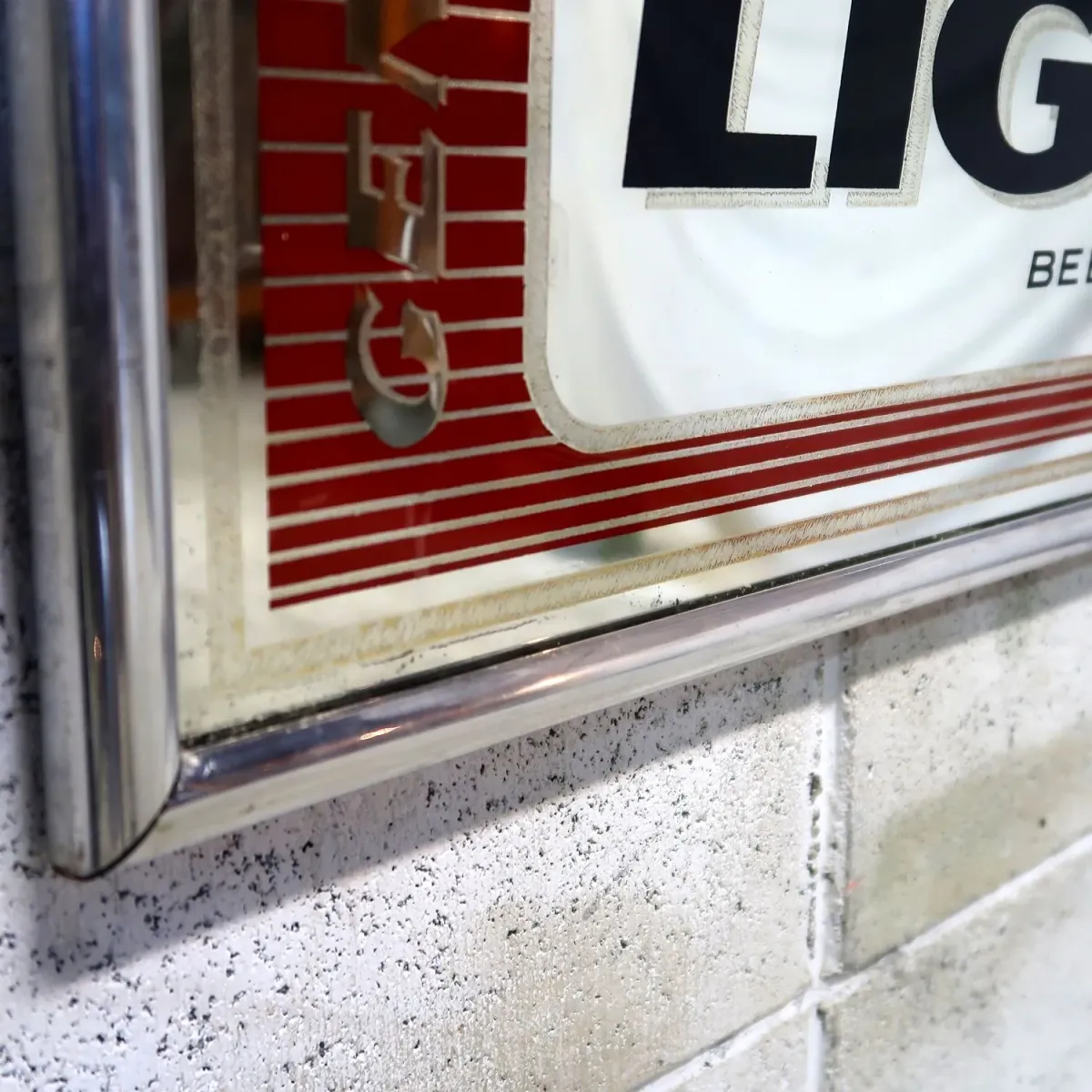 BUD LIGHT ビンテージ パブミラー
