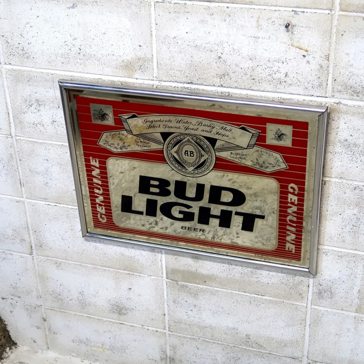 BUD LIGHT ビンテージ パブミラー