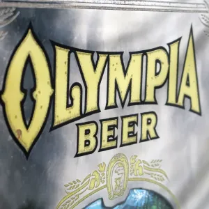 OLYMPIA BEER ビンテージ パブミラー