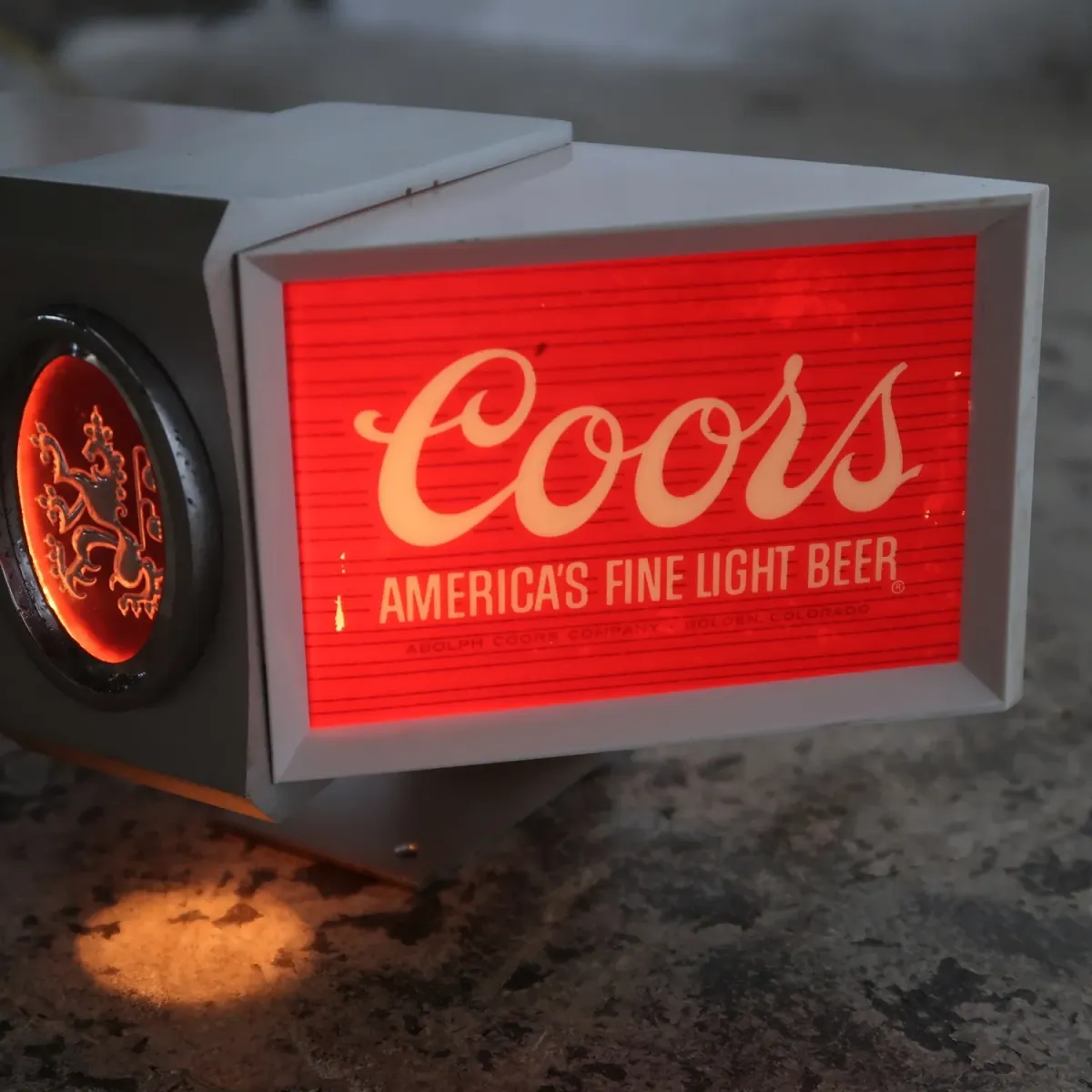 Coors ビンテージ ライトサイン