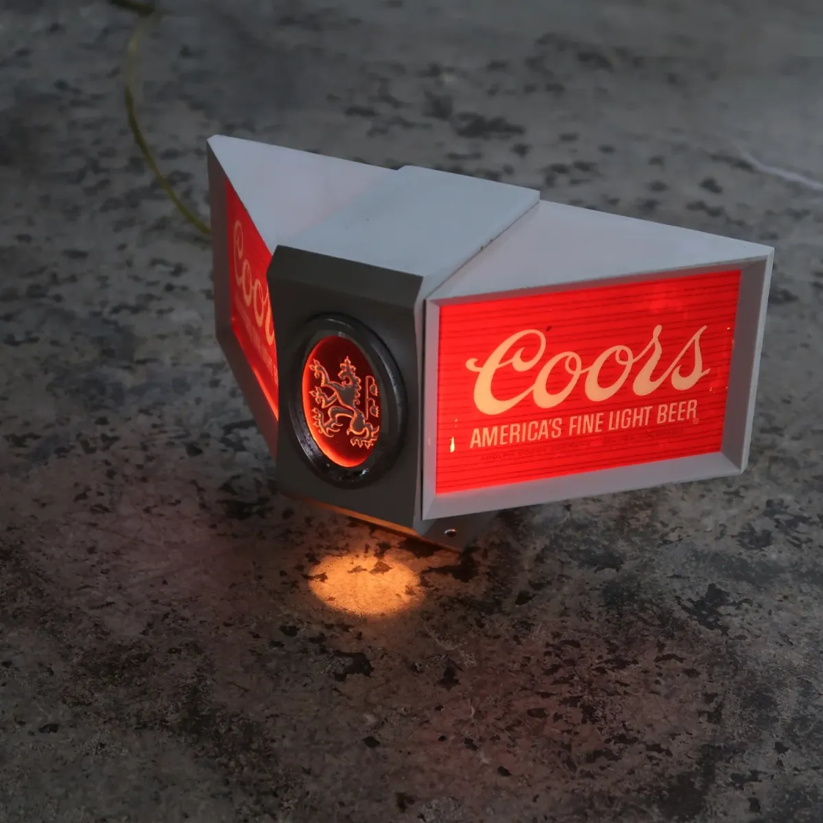 Coors ビンテージ ライトサイン
