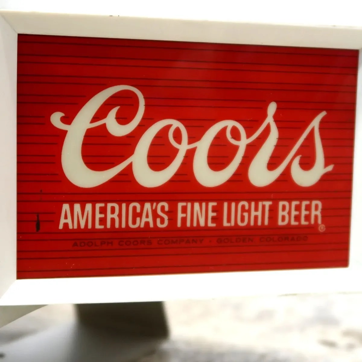 Coors ビンテージ ライトサイン