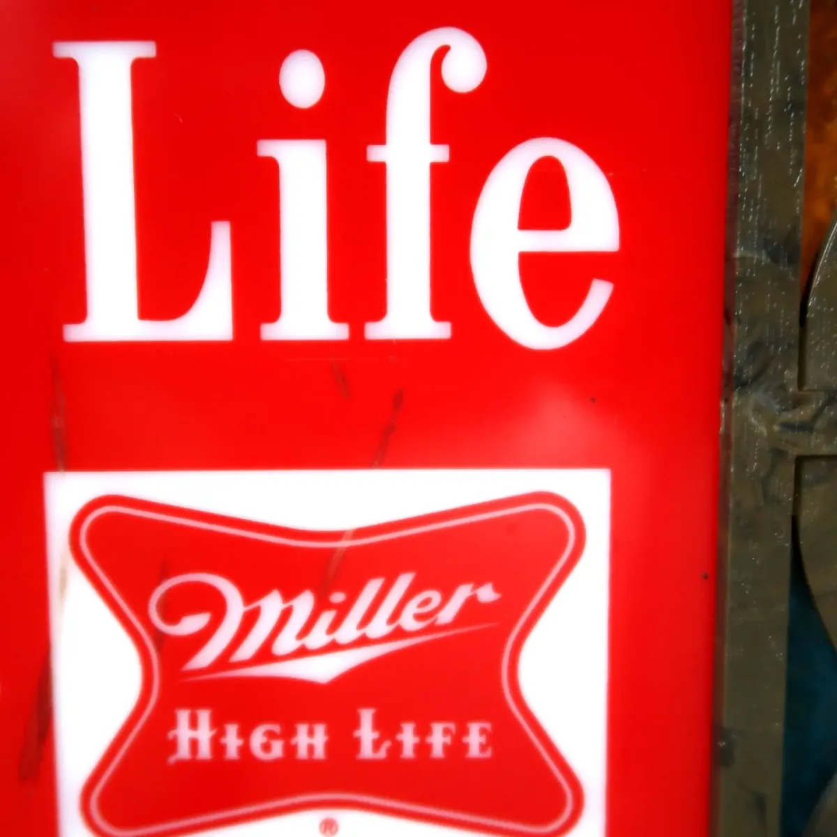 Miller HIGH LIFE ビンテージ ライトサイン