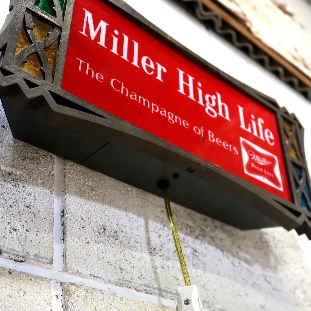 Miller HIGH LIFE ビンテージ ライトサイン
