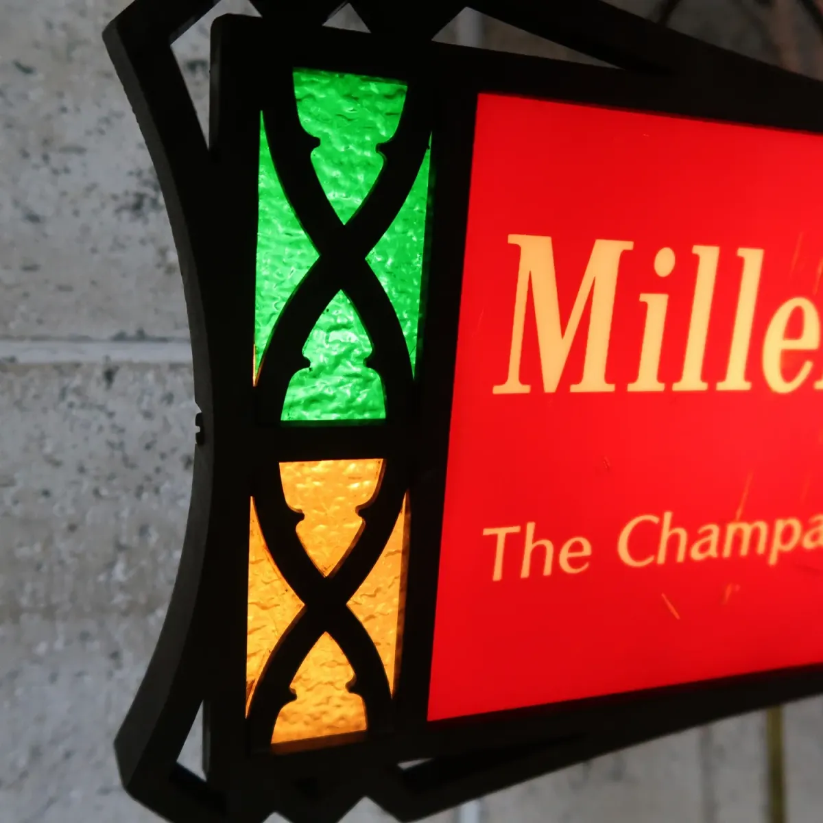 Miller HIGH LIFE ビンテージ ライトサイン
