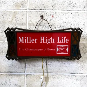 Miller HIGH LIFE ビンテージ ライトサイン