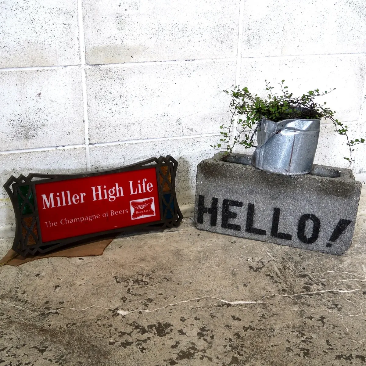 Miller HIGH LIFE ビンテージ ライトサイン