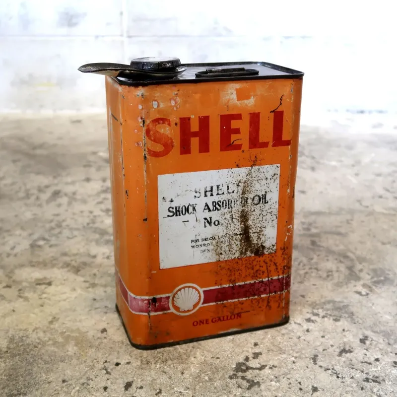 SHELL ビンテージ オイル缶