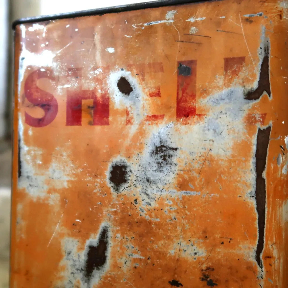 SHELL ビンテージ オイル缶