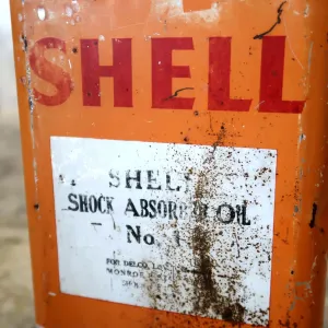 SHELL ビンテージ オイル缶