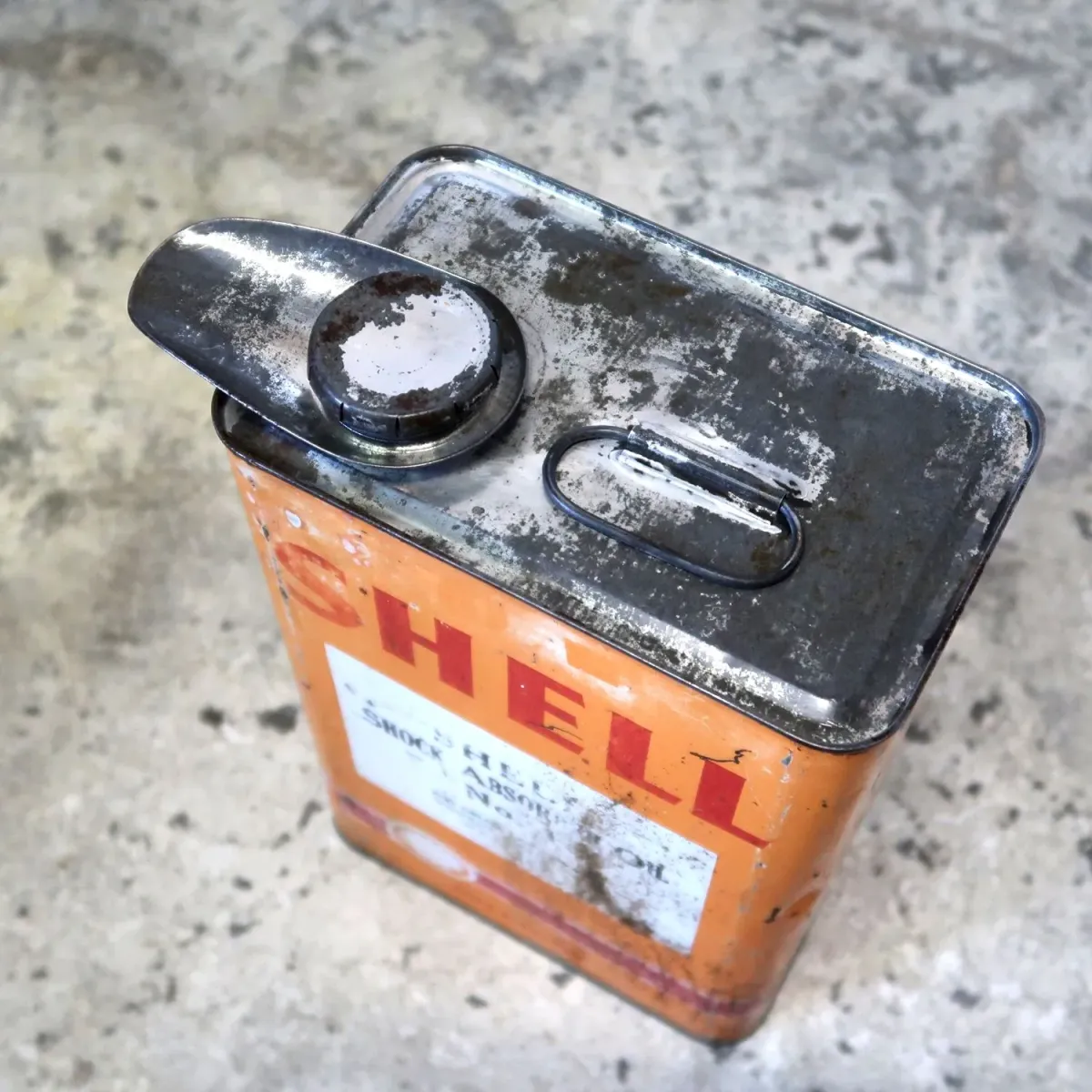 SHELL ビンテージ オイル缶