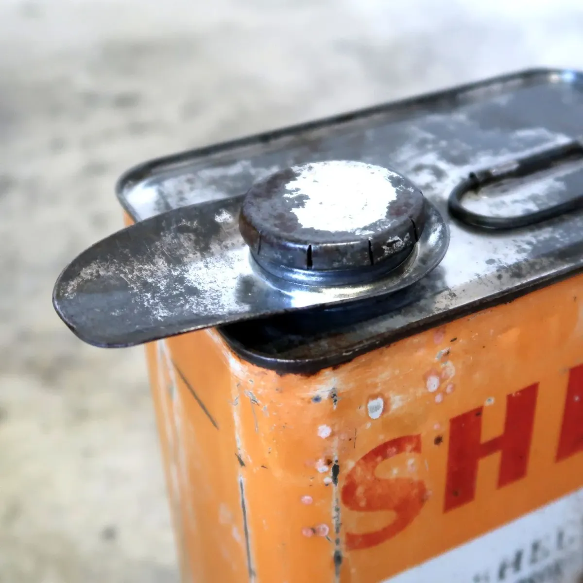 SHELL ビンテージ オイル缶