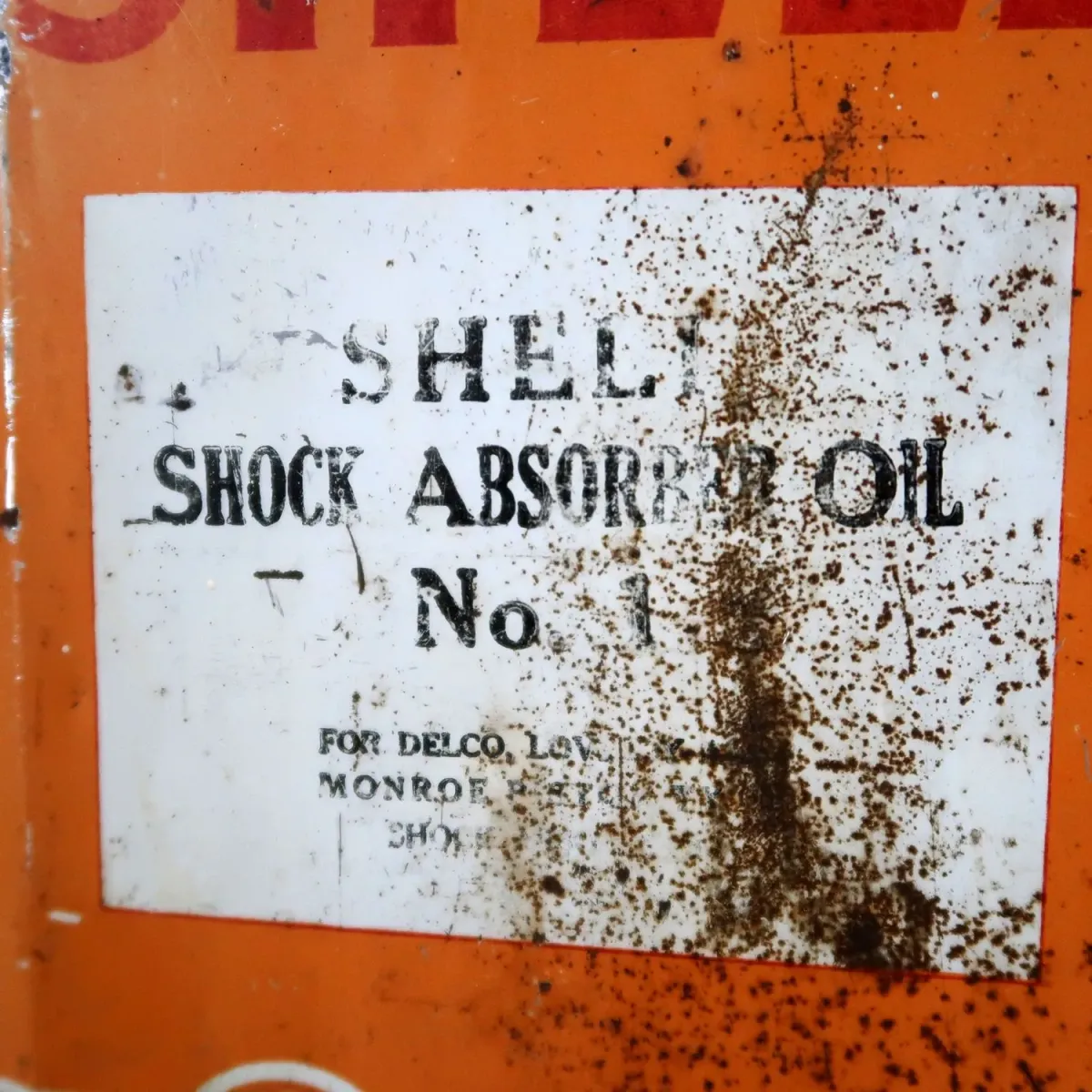 SHELL ビンテージ オイル缶