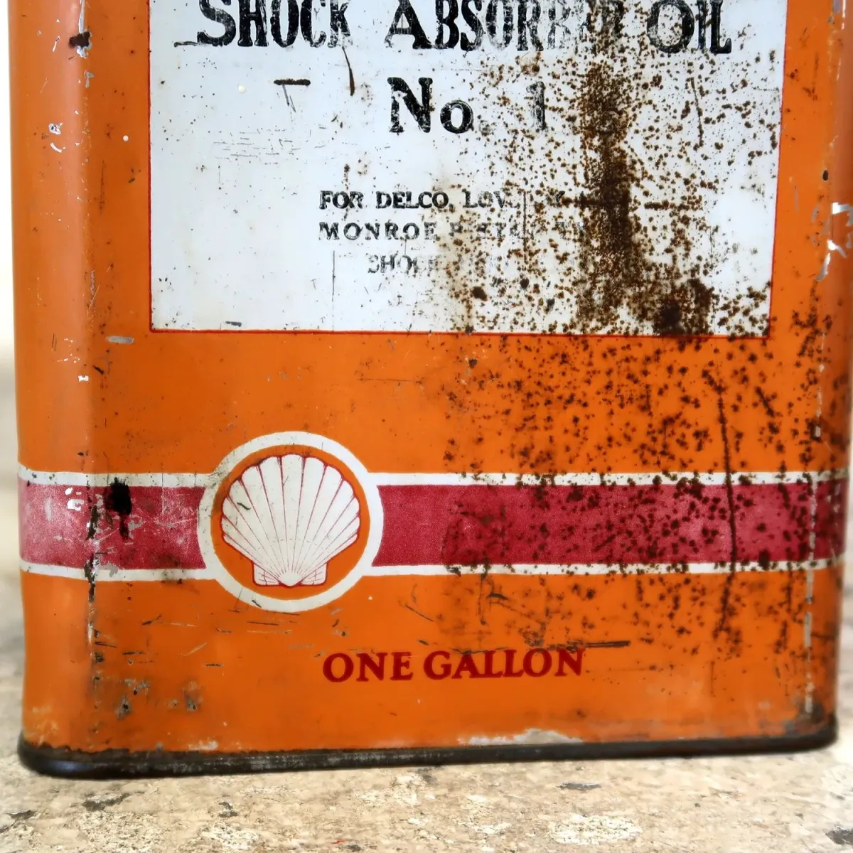SHELL ビンテージ オイル缶