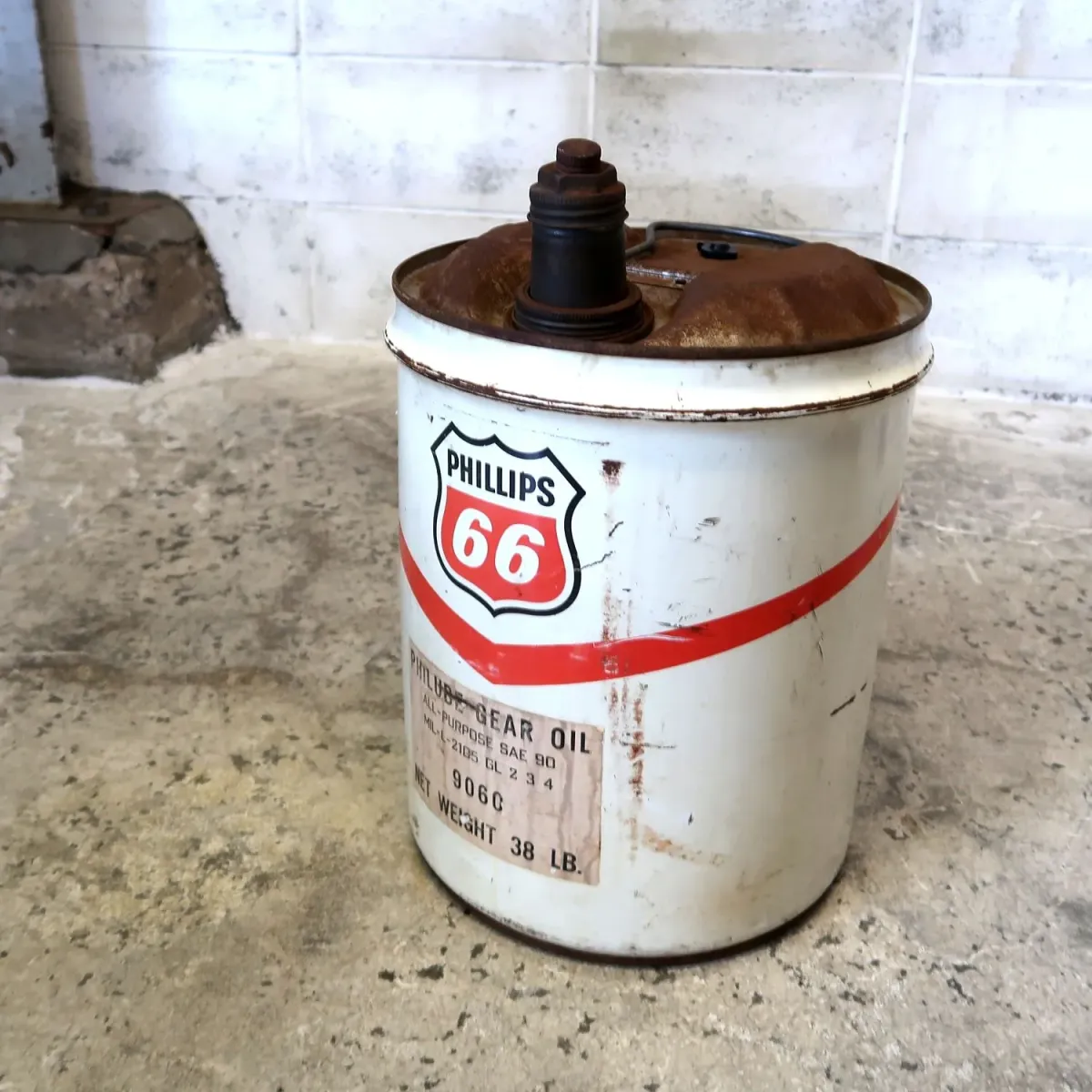 PHILLIPS66 ビンテージ オイル缶