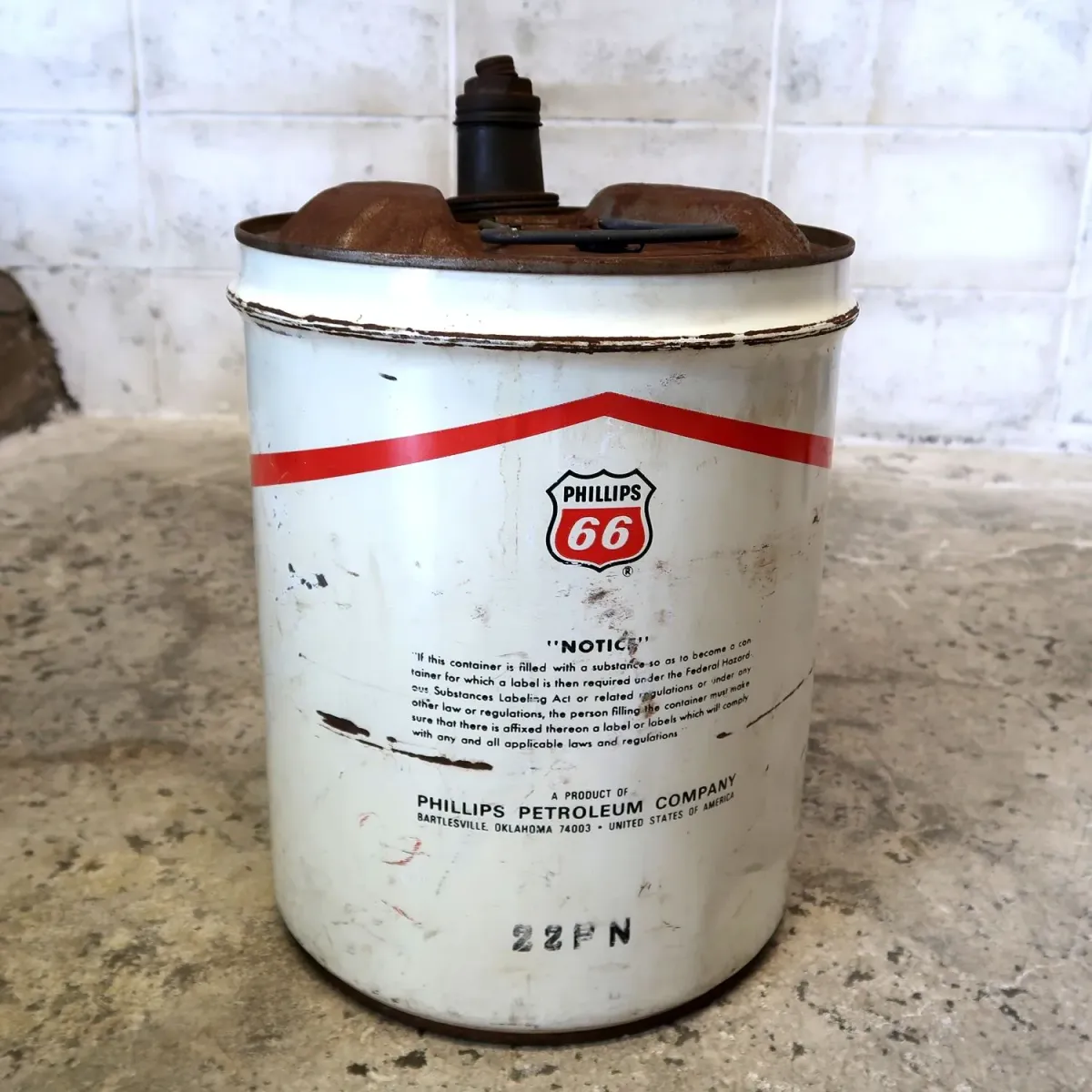 PHILLIPS66 ビンテージ オイル缶