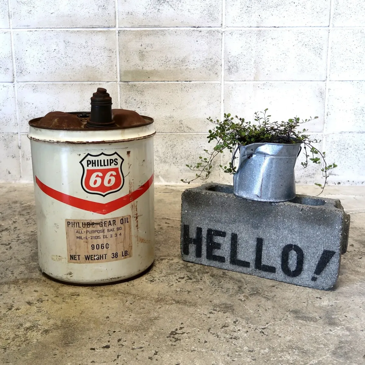 PHILLIPS66 ビンテージ オイル缶