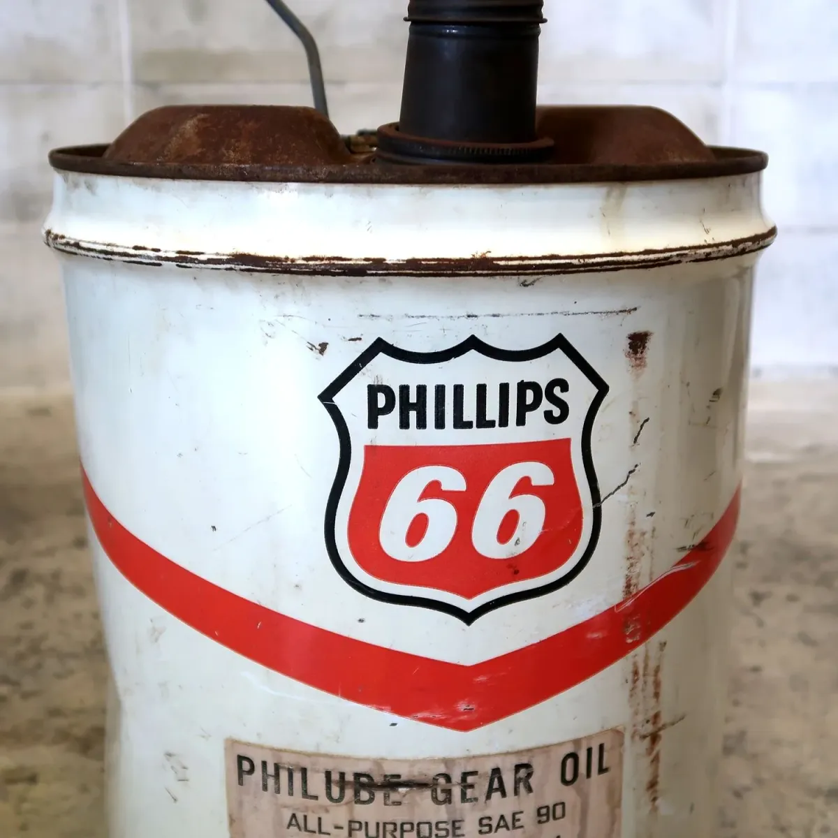 PHILLIPS66 ビンテージ オイル缶