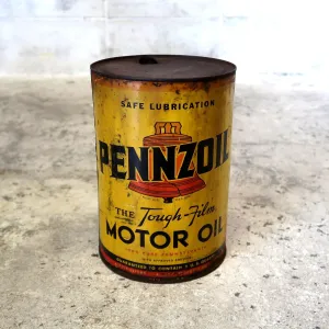 PENNZOIL ビンテージ オイル缶