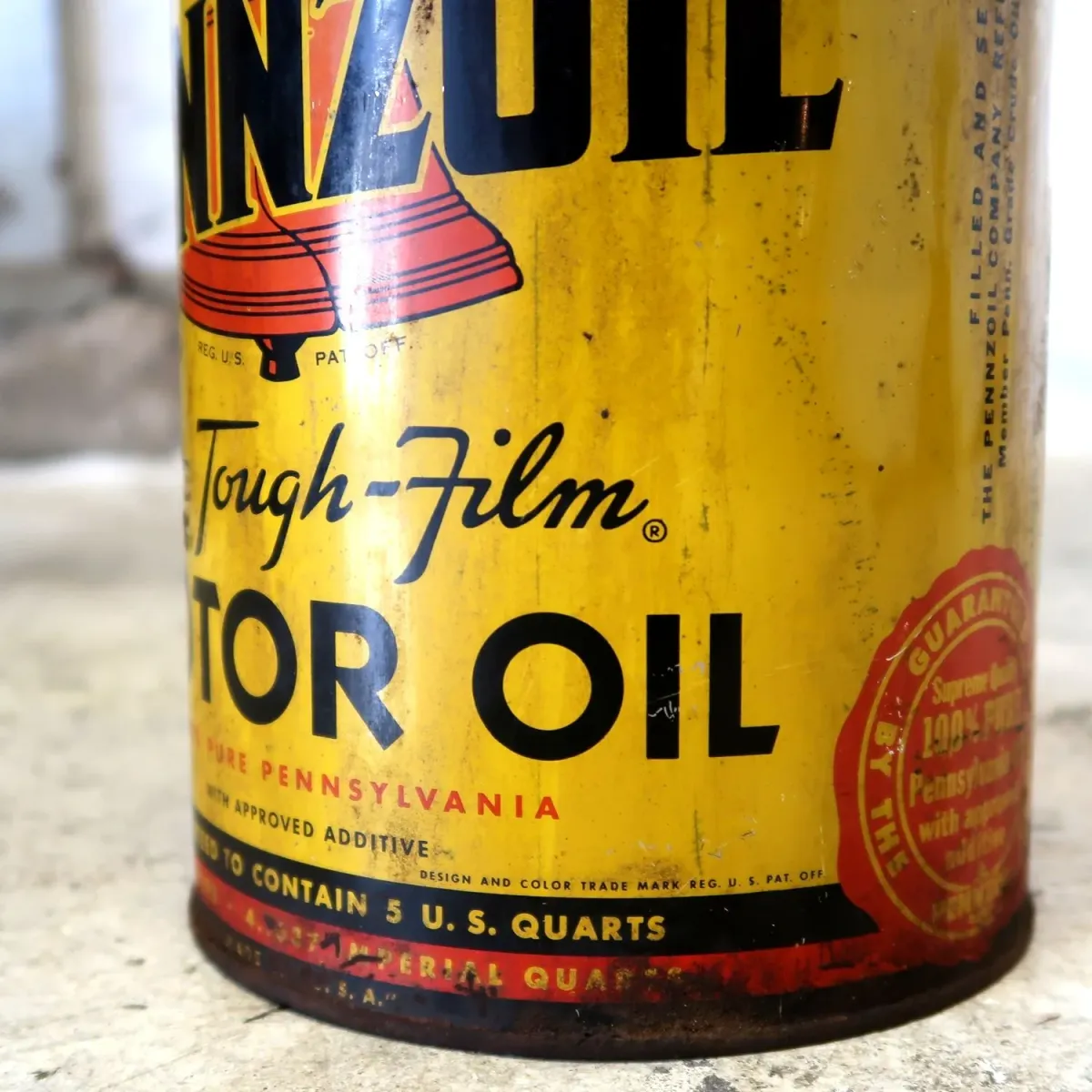 PENNZOIL ビンテージ オイル缶