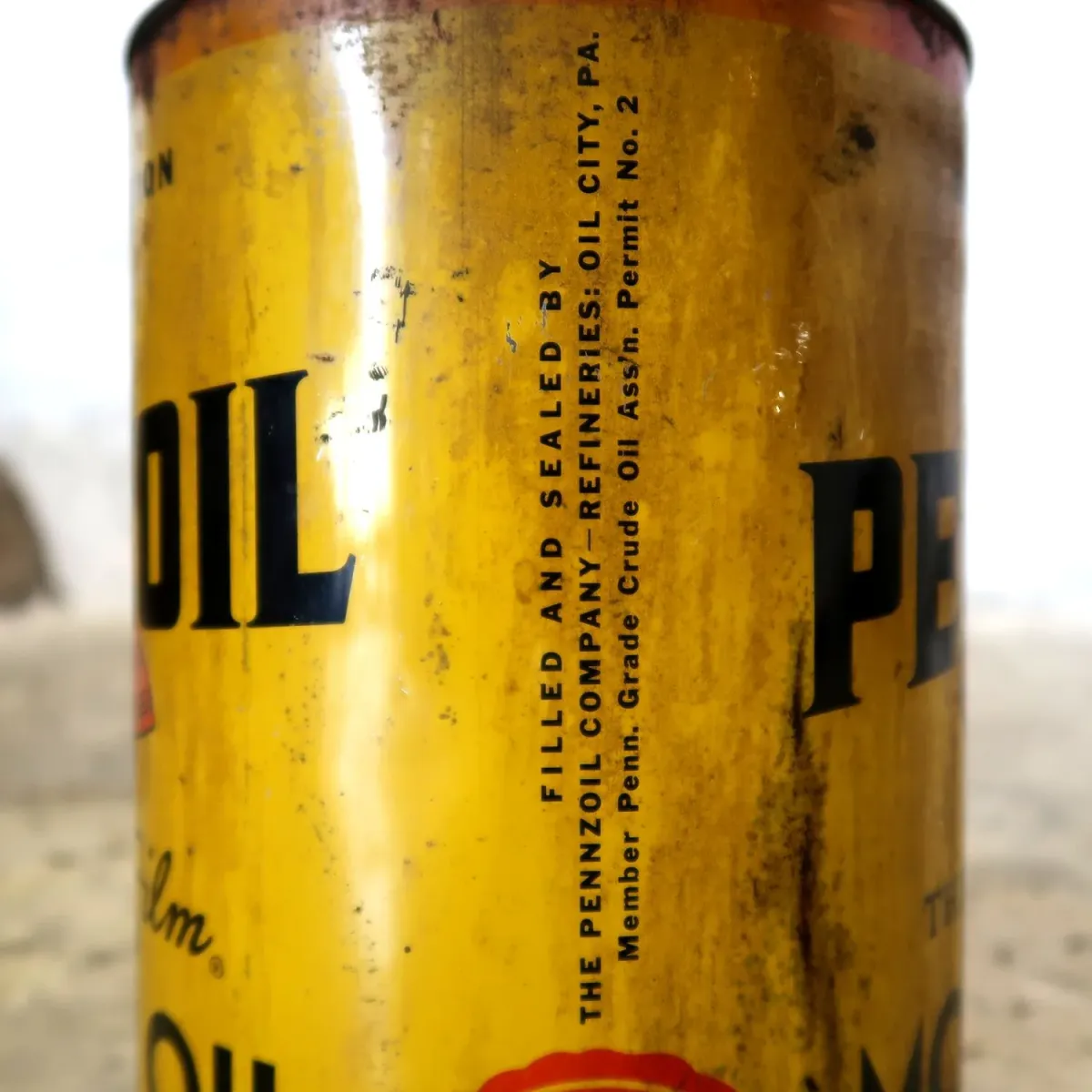 PENNZOIL ビンテージ オイル缶