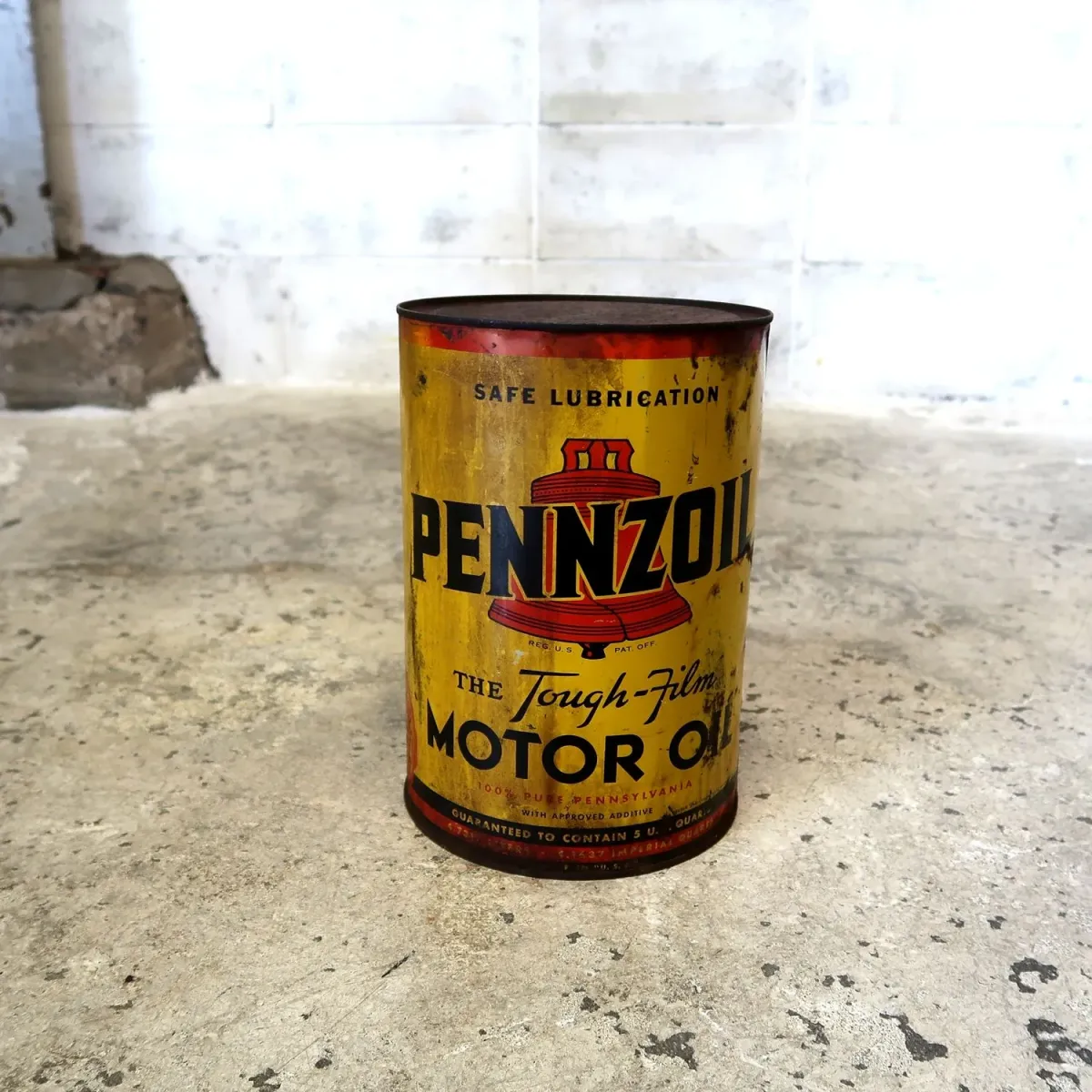 PENNZOIL ビンテージ オイル缶