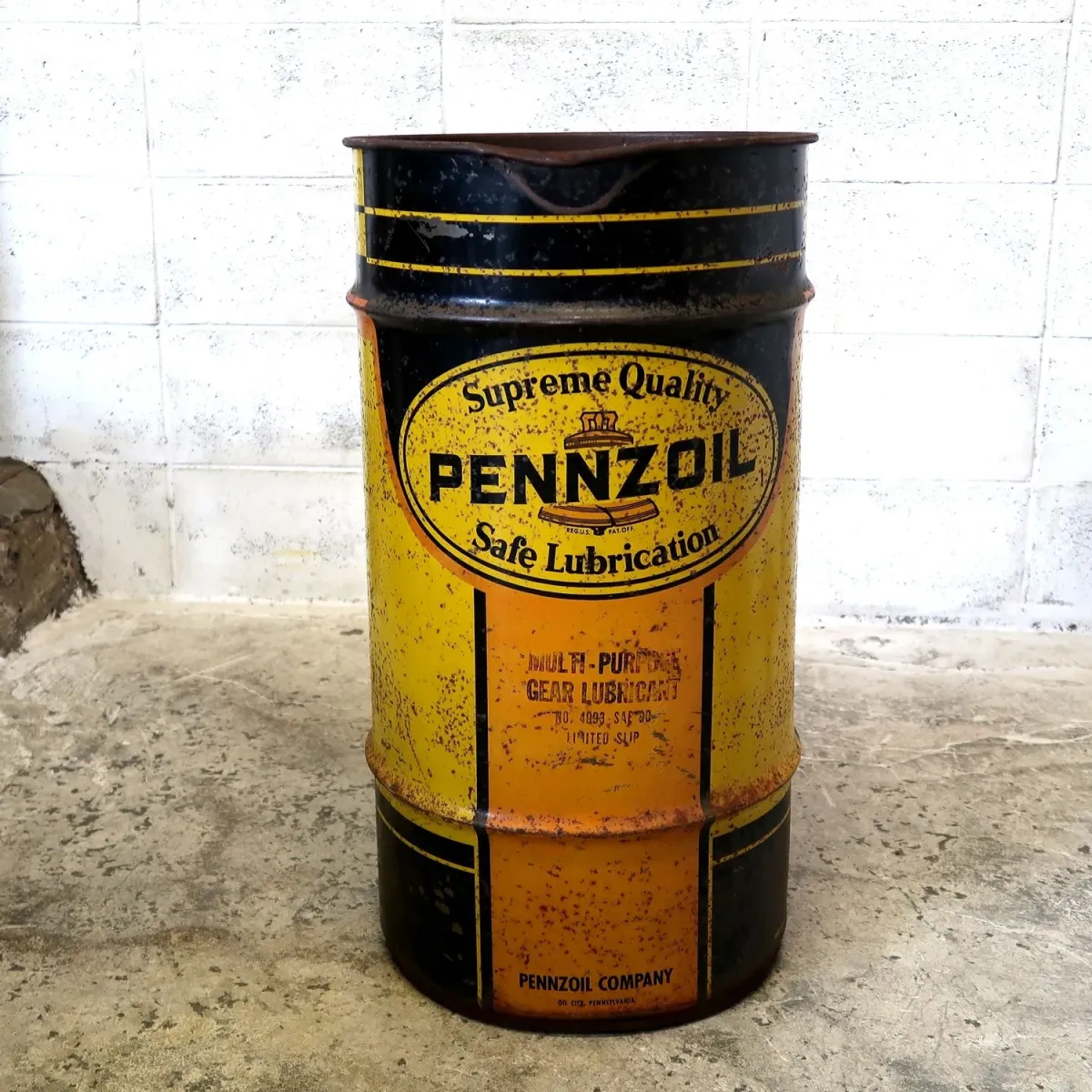 PENNZOIL ビンテージ ドラム缶