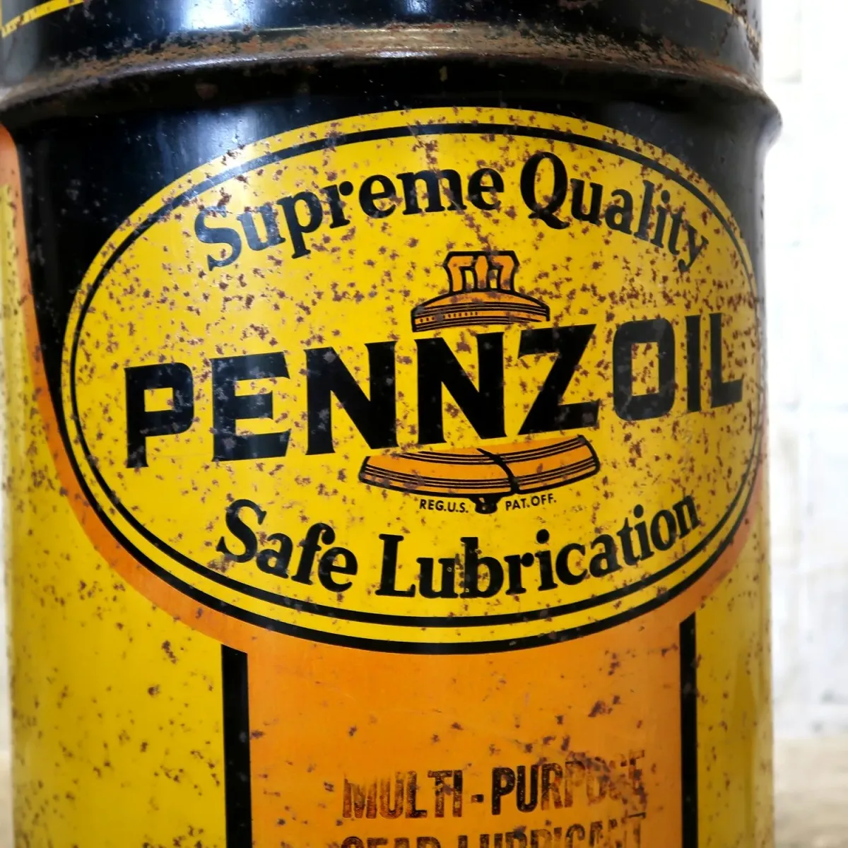 PENNZOIL ビンテージ ドラム缶
