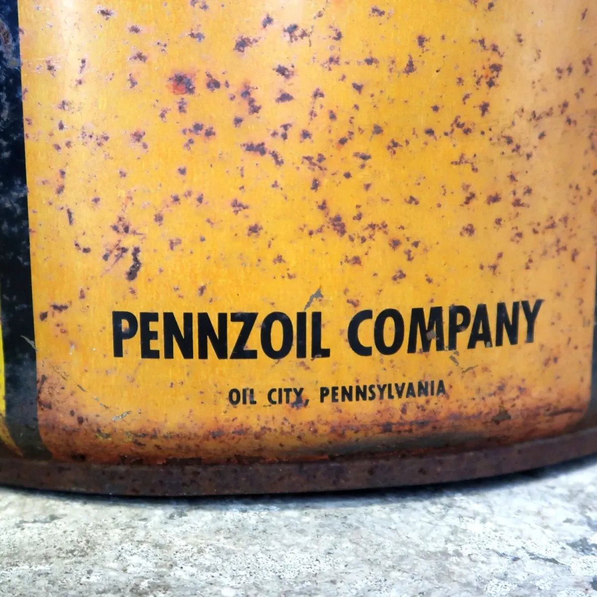 PENNZOIL ビンテージ ドラム缶