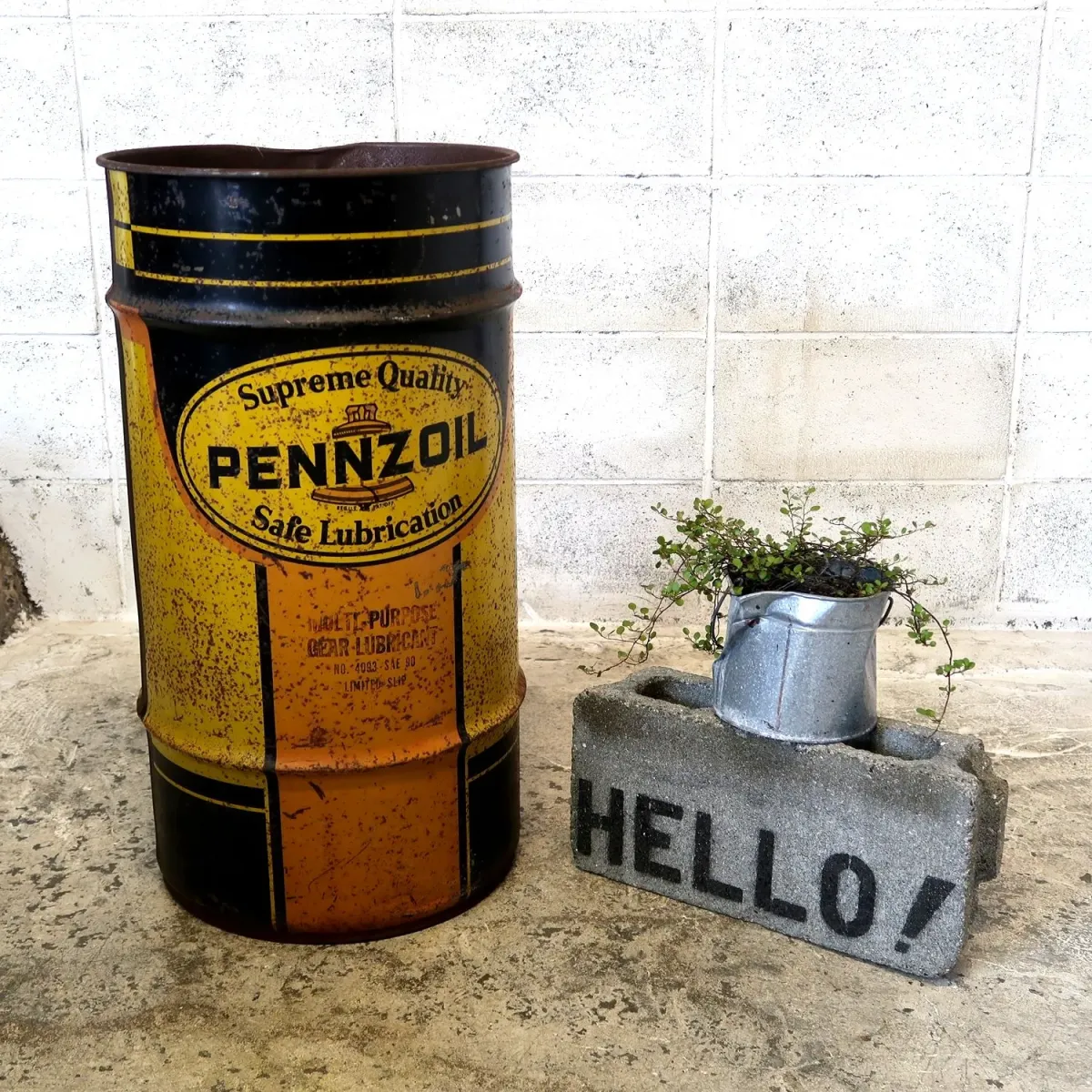 PENNZOIL ビンテージ ドラム缶