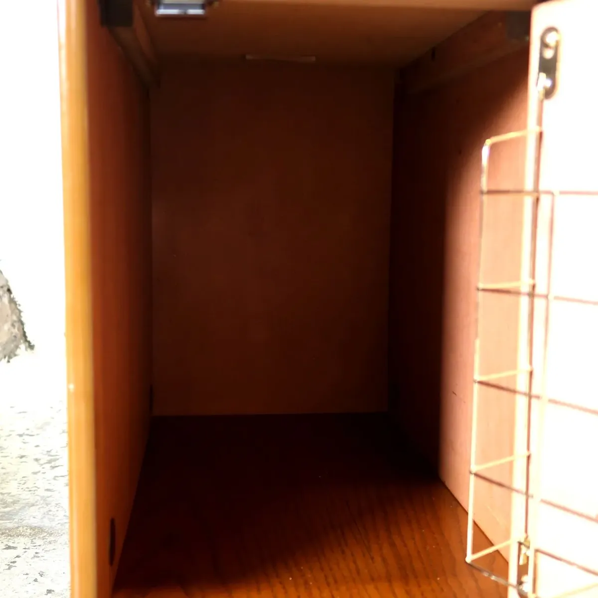 アンティーク ウッドキャビネット