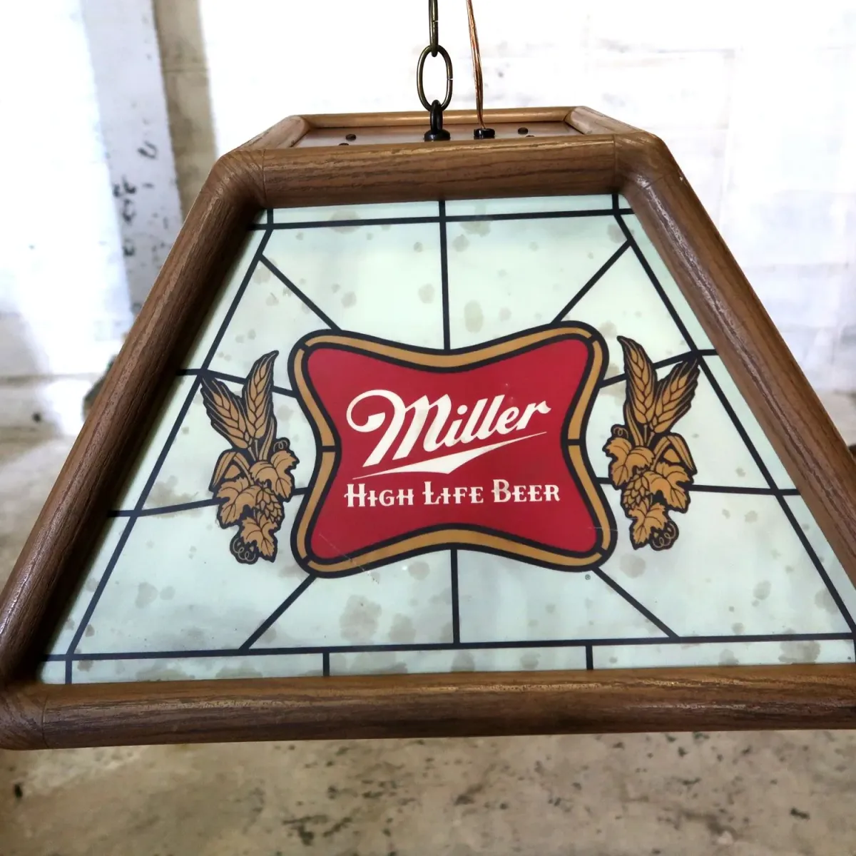 Miller HIGH LIFE ビンテージ プールランプ