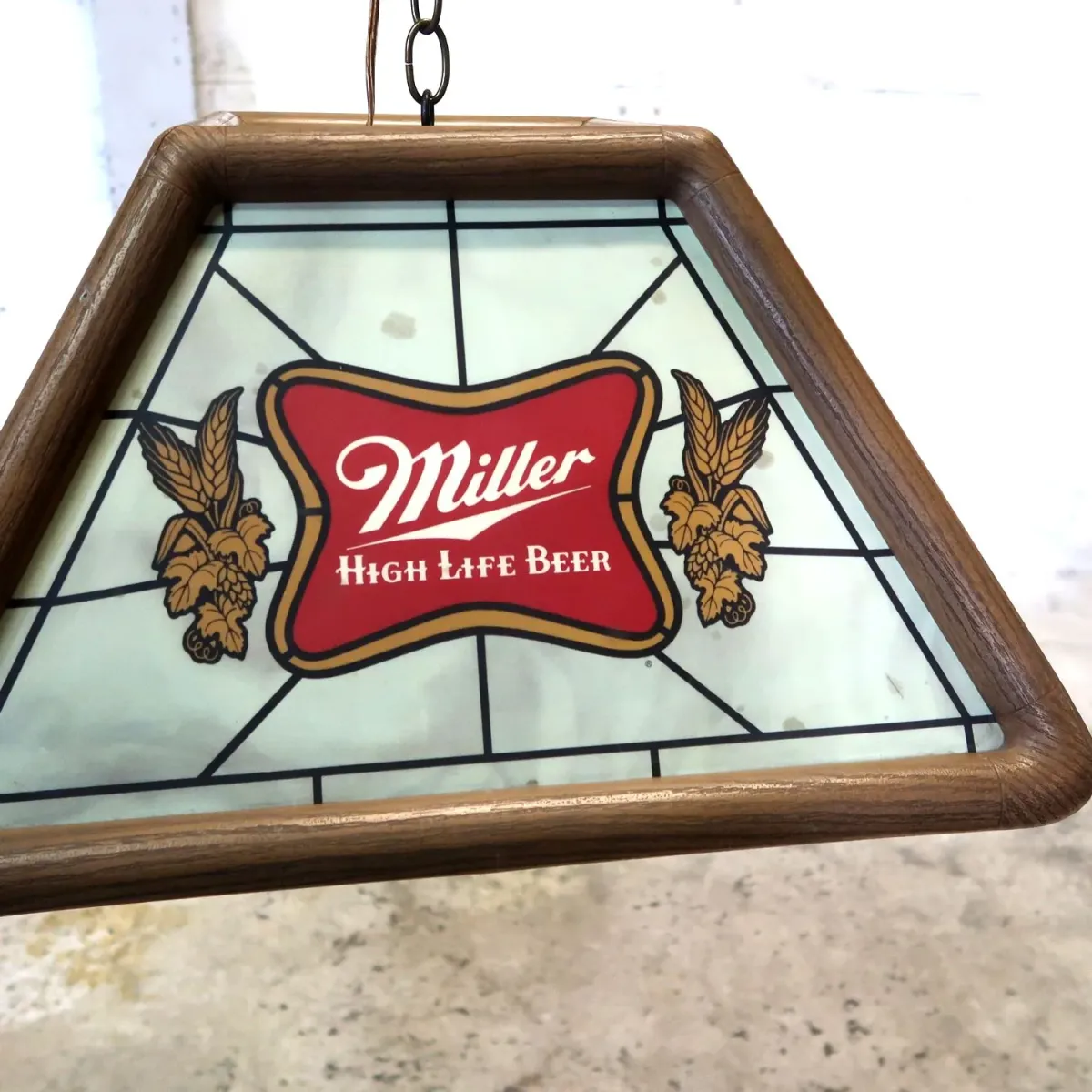Miller HIGH LIFE ビンテージ プールランプ